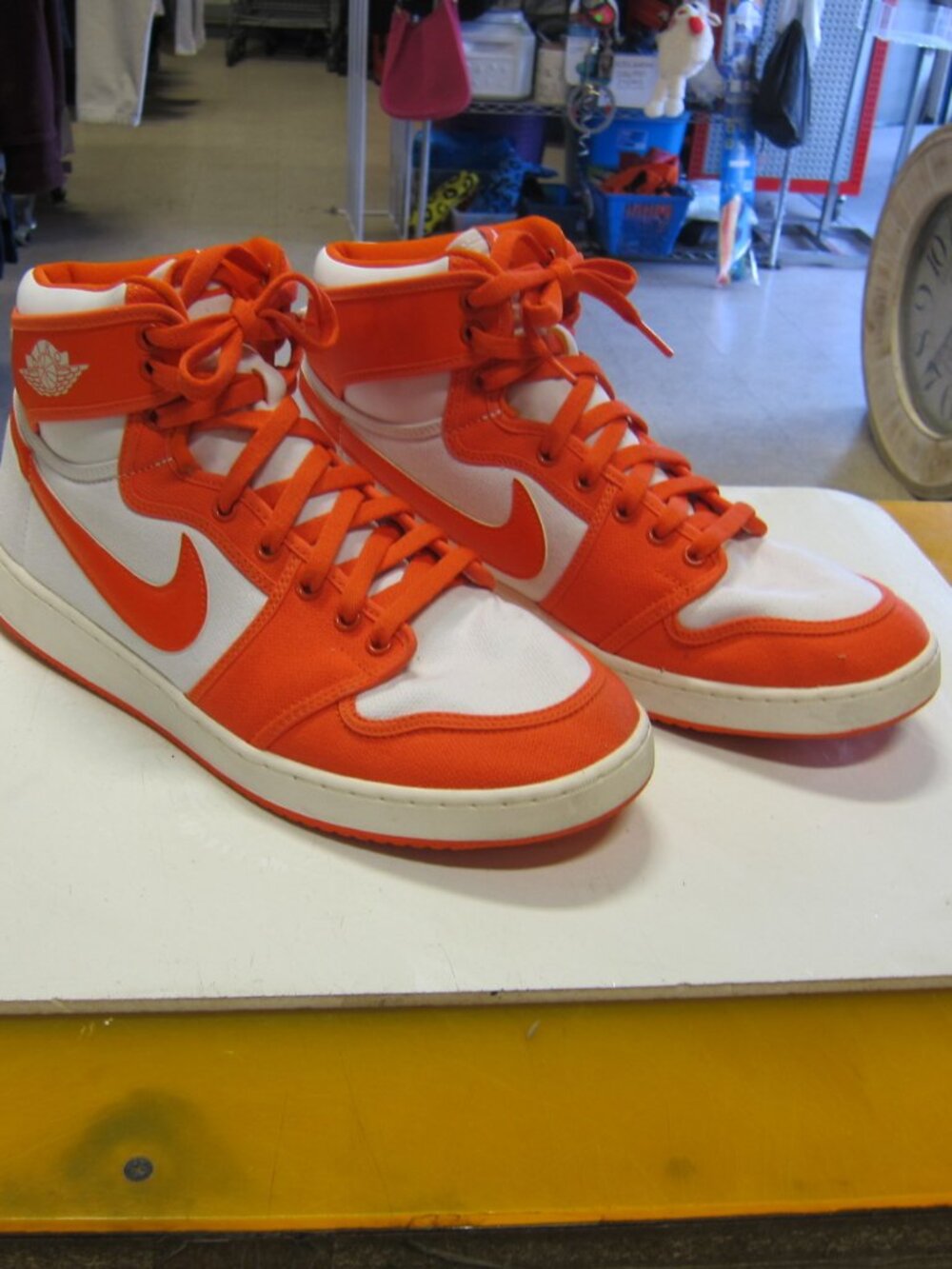 Nike Air Jordan 1 Retro AJKO Men's 12 Rush Orange/White Shoe's DO5047-801
